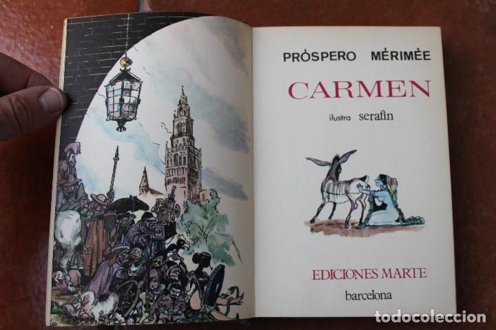 Libros antiguos: CARMEN PROSPERO MERIMEE: EDICIONES MARTE, BARCELONA - Foto 2
