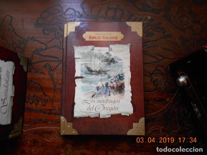 Libros antiguos: EMILIO SALGARI-EDICIONES RUEDA-2003-5 TOMOS - Foto 2