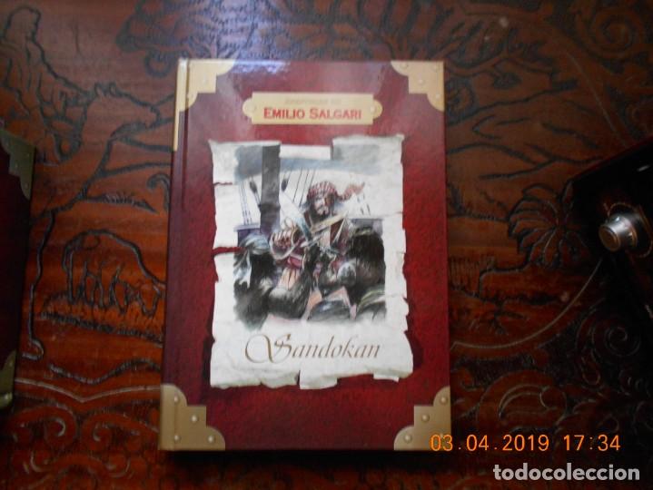 Libros antiguos: EMILIO SALGARI-EDICIONES RUEDA-2003-5 TOMOS - Foto 3