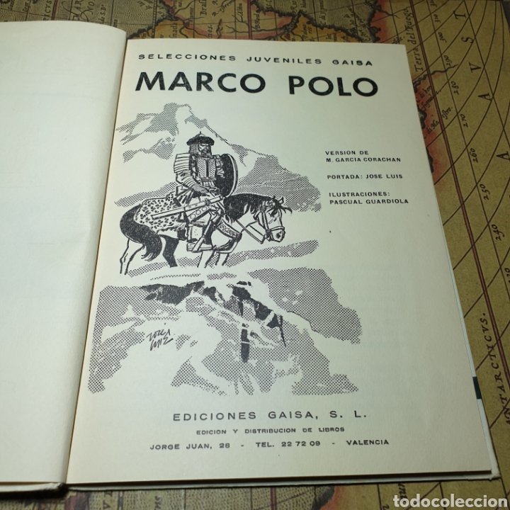 Libros antiguos: MARCO POLO. EDICIONES GAISA 1960. - Foto 3