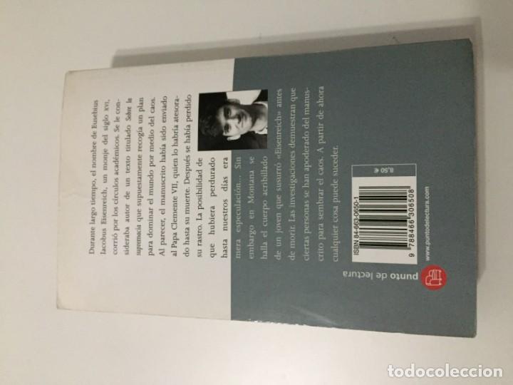 Libros antiguos: JONATHAN RABB - EL SE&Ntilde;OR DEL CAOS - Foto 2
