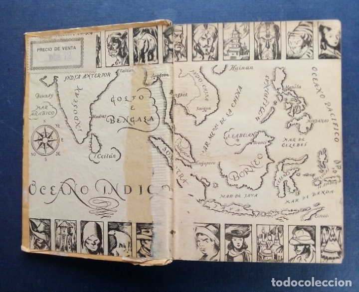 Libros antiguos: EL REY DE LOS CANGREJOS - E. SALGARI - ED. CALLEJA. - Foto 4