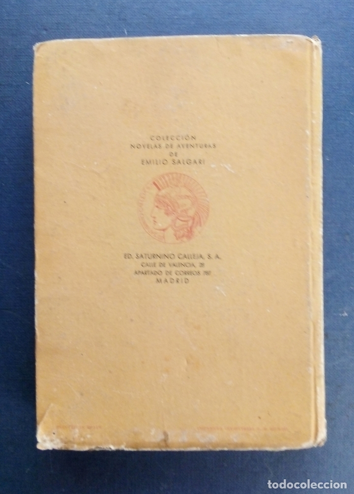Libros antiguos: EL REY DE LOS CANGREJOS - E. SALGARI - ED. CALLEJA. - Foto 8