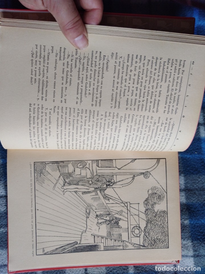 Libros antiguos: Escuela de los robinsones (538) - Foto 4