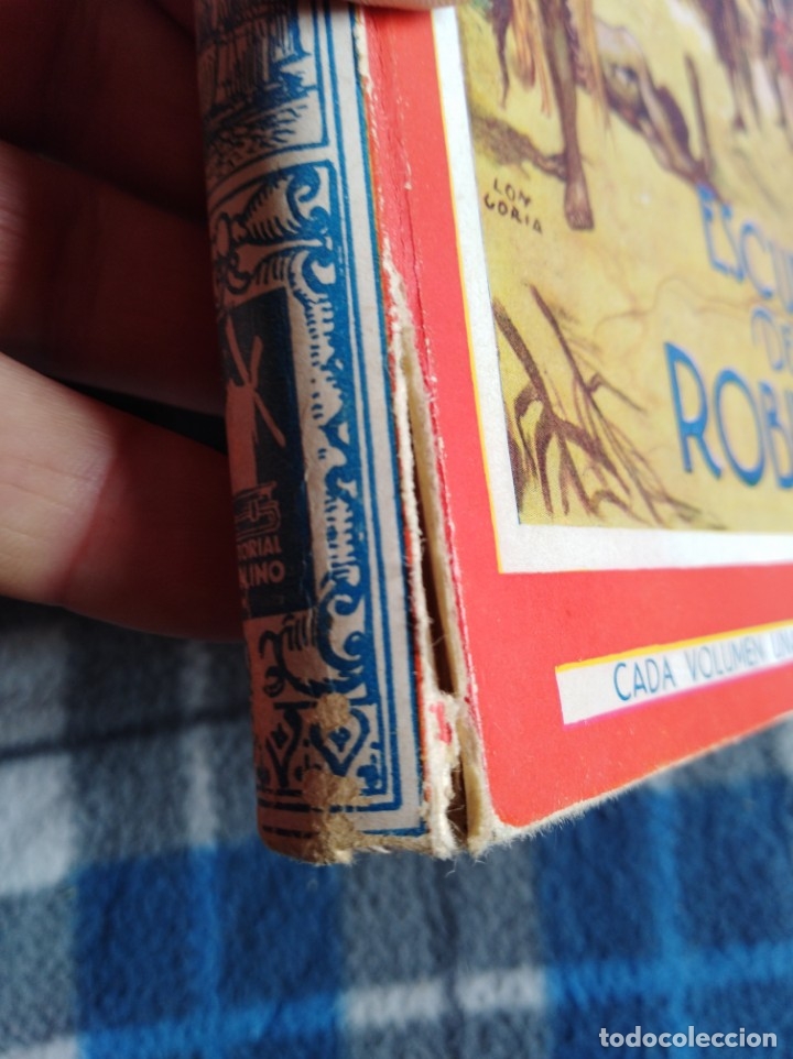 Libros antiguos: Escuela de los robinsones (538) - Foto 5