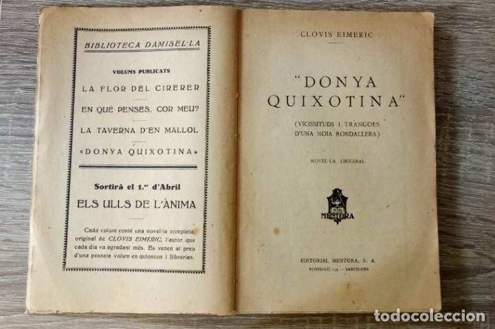 Libros antiguos: Donya Quixotina - Foto 2