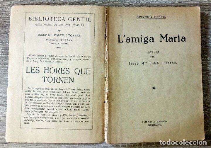 Libros antiguos: Lamiga Marta - Foto 2