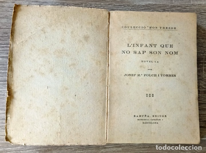 Libros antiguos: Linfant que no sap el seu nom - Foto 2