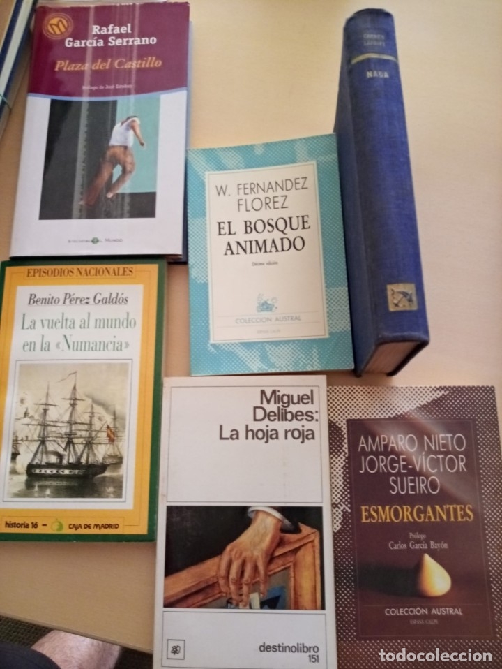 Libros antiguos: Lote de 6 libros literatura - Foto 1