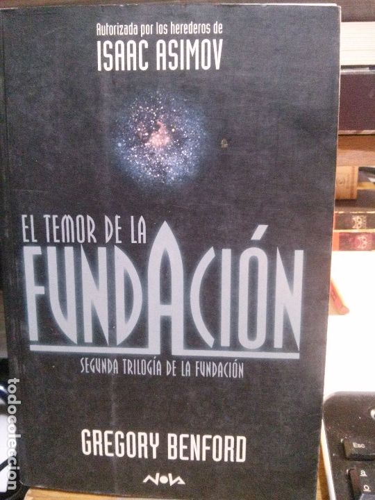 Libros antiguos: el temor de la fundaci&oacute;n, gregory benford, nova editorial. - Foto 1