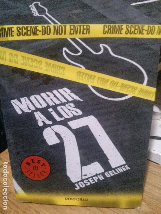 Libros antiguos: morir a los 27, joseph gelinek, debolsillo. - Foto 1