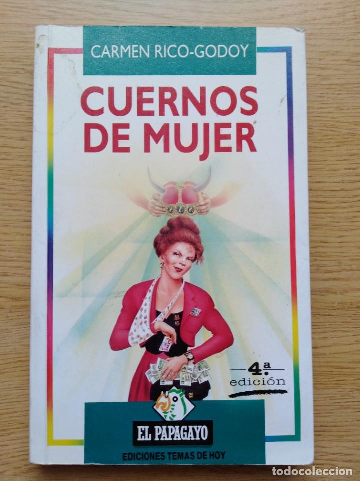 Libros antiguos: Cuernos de mujer - carmen rico-godoy - Foto 1