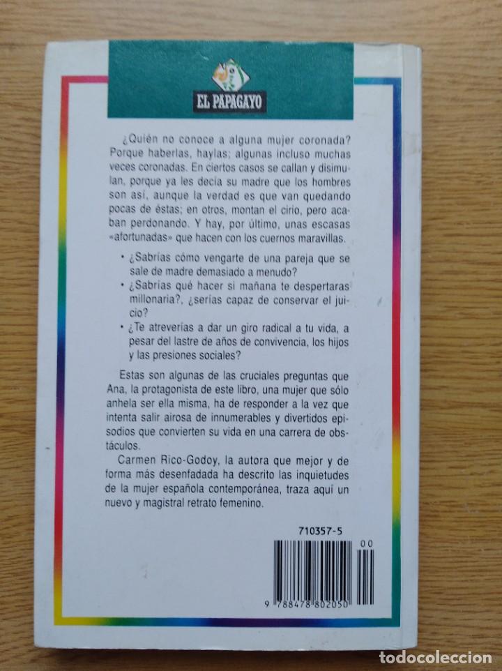 Libros antiguos: Cuernos de mujer - carmen rico-godoy - Foto 2