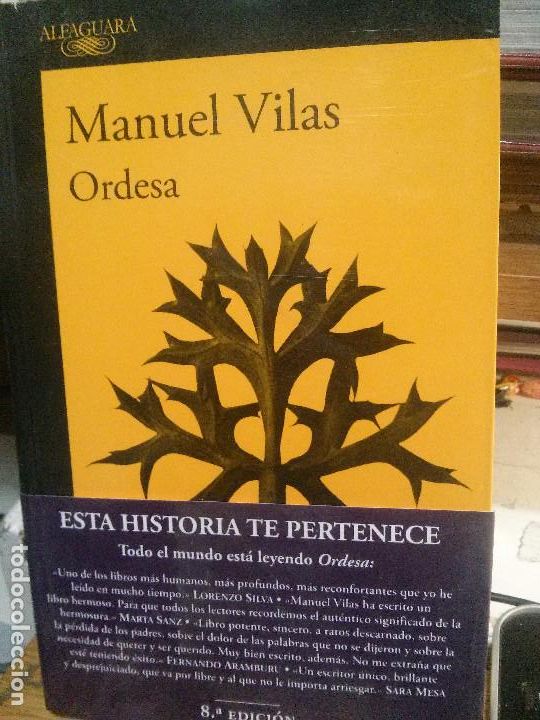 Libros antiguos: ordesa, manuel vilas, alfaguara editorial. - Foto 1