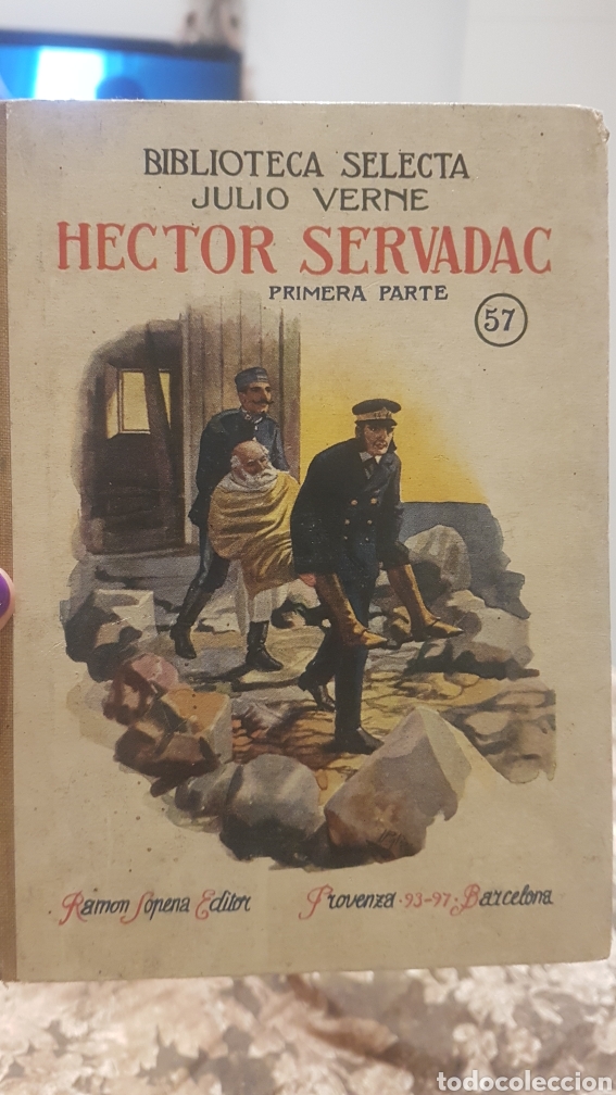 Libros antiguos: Novela HECTOR SERVADAC - Foto 1