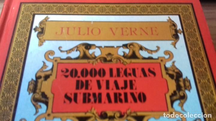 Libros antiguos: Pack Julio Verne de dos libros miticos - Foto 6