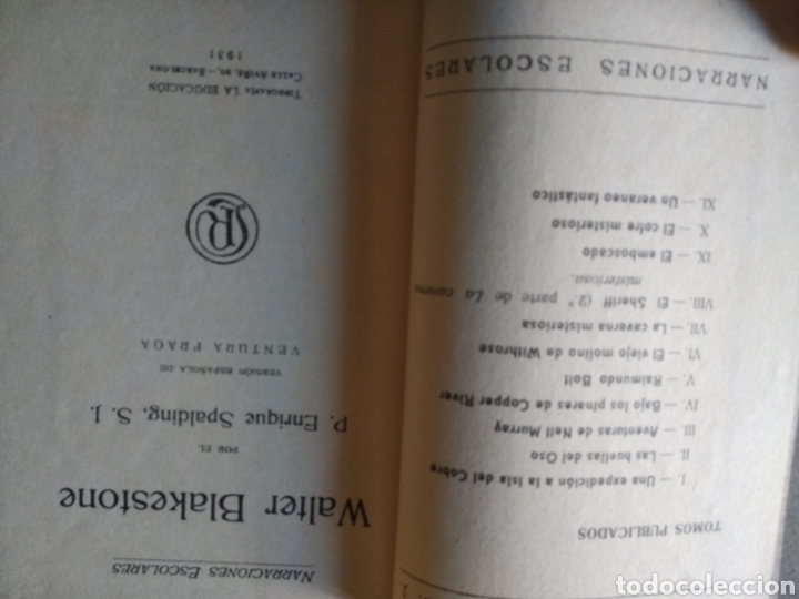 Libros antiguos: Walter Blakestone. E.s.spalding - Foto 2