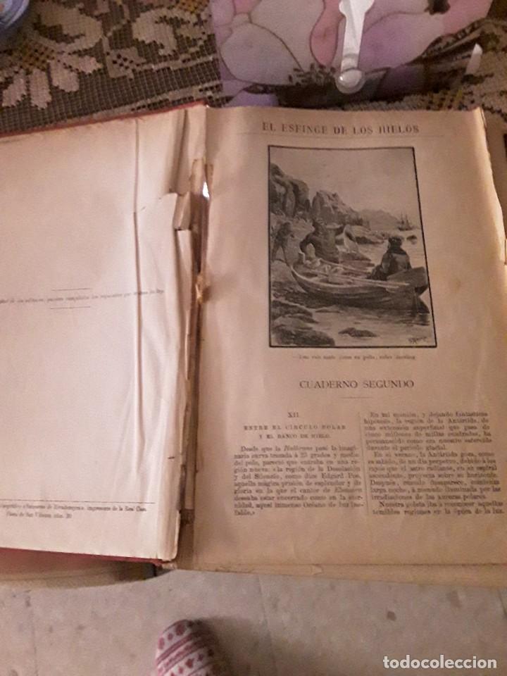 Libros antiguos: Obras completas de Julio Verne - Foto 3