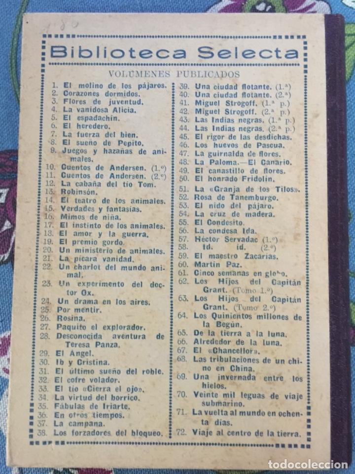 Libros antiguos: BIBLIOTECA SELECTA JULIO VERNE EL MAESTRO ZACARIAS Nº59 - 1934 - Foto 3 - 233944595