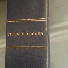 Libros antiguos: STOERTE BECKER - UN CAPITAN DE 18 AÑOS - TOMO ENCUADERNADO CON VARIOS NÚMEROS AÑOS 30