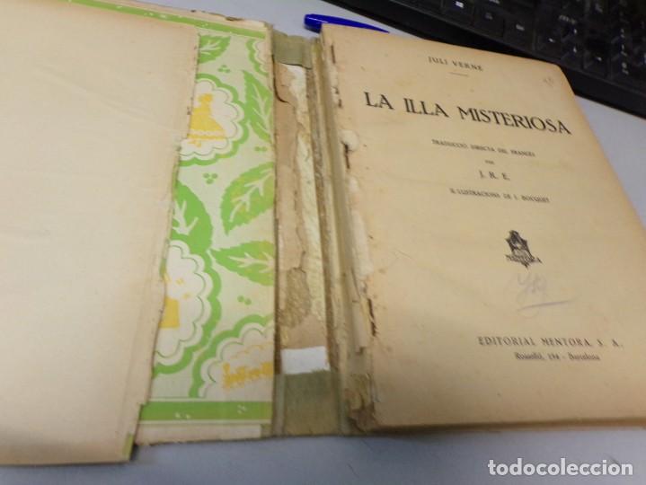 Libros antiguos: la illa misteriosa obra completa años 30 por juli verne - Foto 3 - 39668642