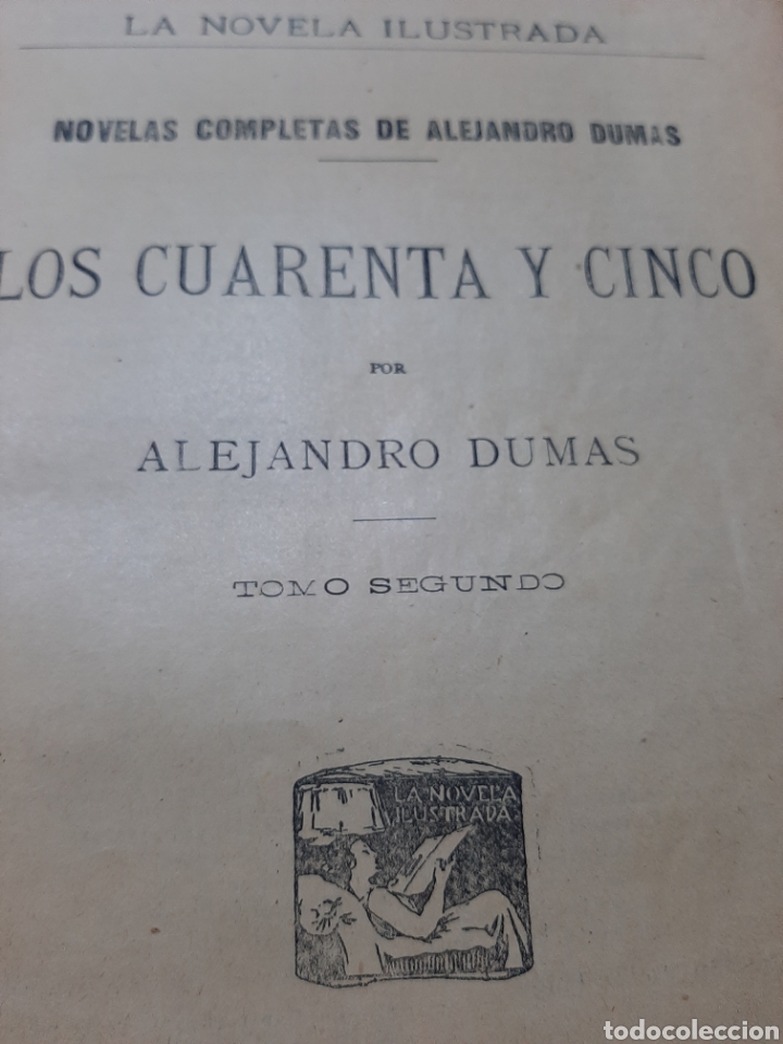 Libros antiguos: LOS CUARENTA Y CINCO - ALEJANDRO DUMAS - Foto 3