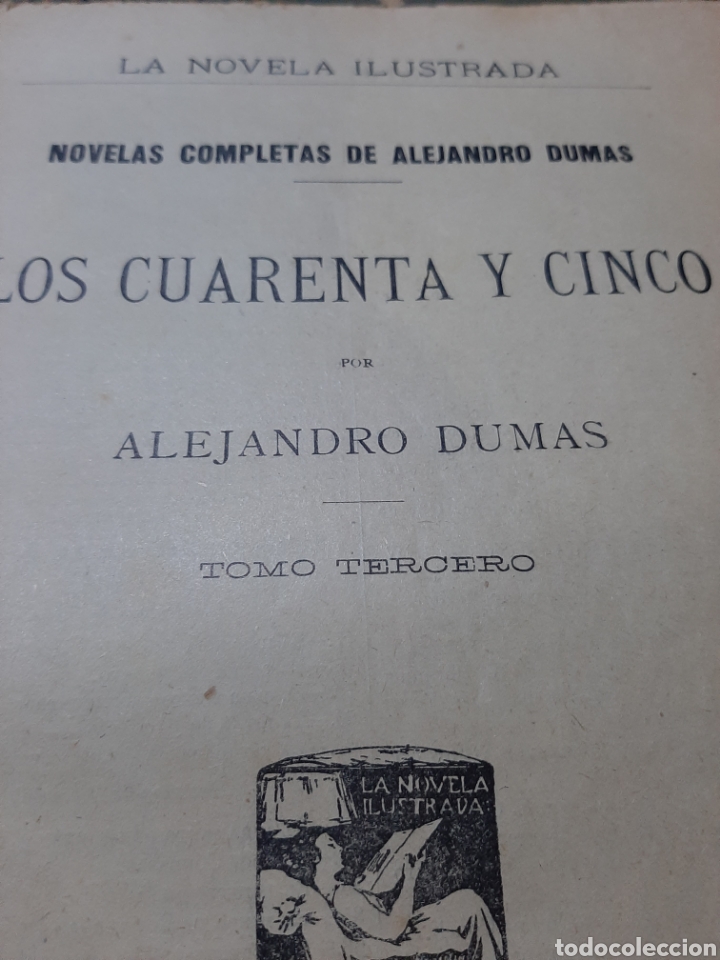 Libros antiguos: LOS CUARENTA Y CINCO - ALEJANDRO DUMAS - Foto 4