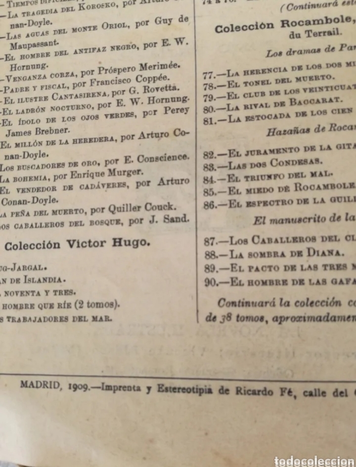Libros antiguos: LOS CUARENTA Y CINCO - ALEJANDRO DUMAS - Foto 8