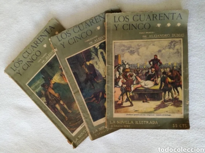 Libros antiguos: LOS CUARENTA Y CINCO - ALEJANDRO DUMAS - Foto 1