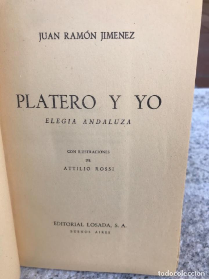 Libros antiguos: Platero y yo. 1914 Madrid - Foto 3