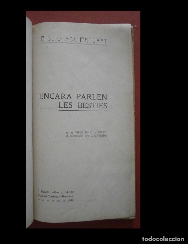 Libros antiguos: Encare parlen les bestis - Foto 2