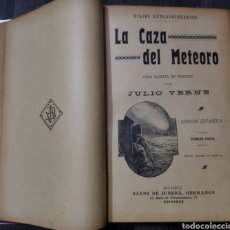 Libros antiguos: TOMO SELECCIÓN DE OBRAS DE JULIO VERNE .EDITADO POR SÁENZ DE JUBERA HERMANOS
