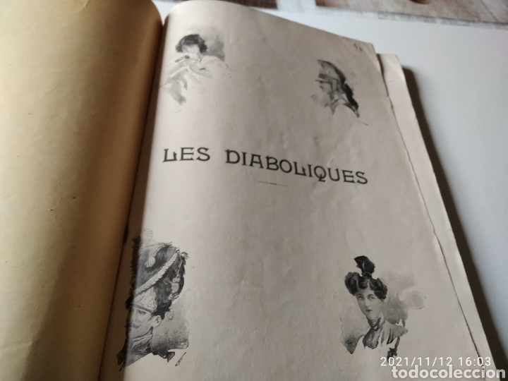 Libros antiguos: Libro LES DIABOLIQUES, Barney d, Aurevilly - Foto 2