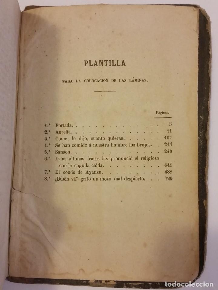 Libros antiguos: 1859 - RENATO CASTEL-LEON. Sans&oacute;n el aventurero. Novela dram&aacute;tica. - Foto 9