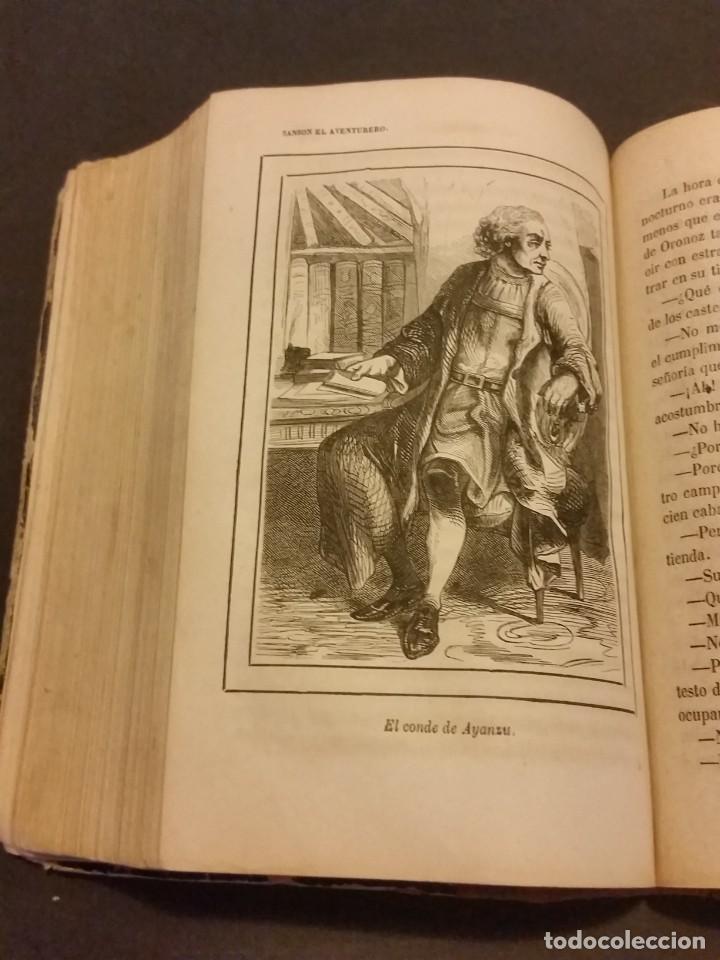 Libros antiguos: 1859 - RENATO CASTEL-LEON. Sans&oacute;n el aventurero. Novela dram&aacute;tica. - Foto 7