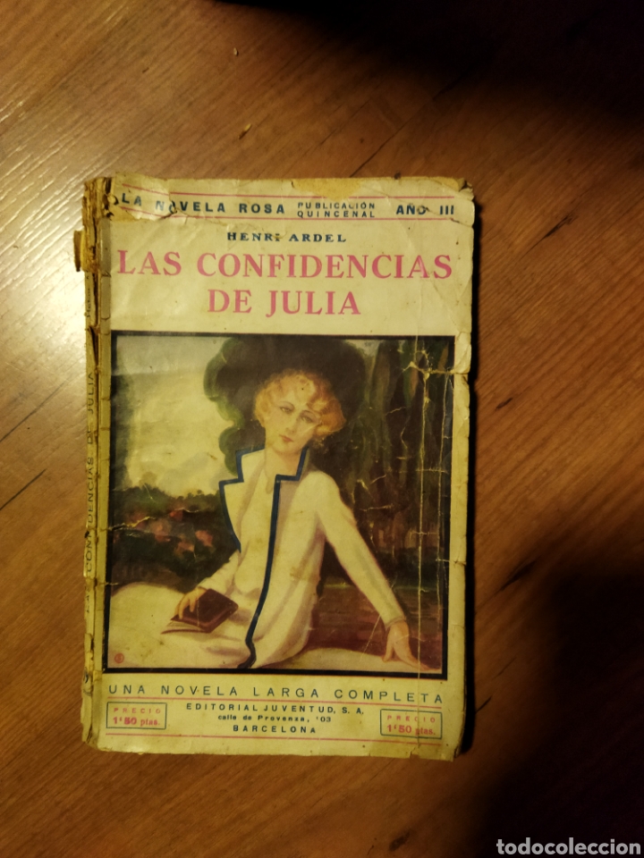 Libros antiguos: Las confidencias de Julia - Foto 4