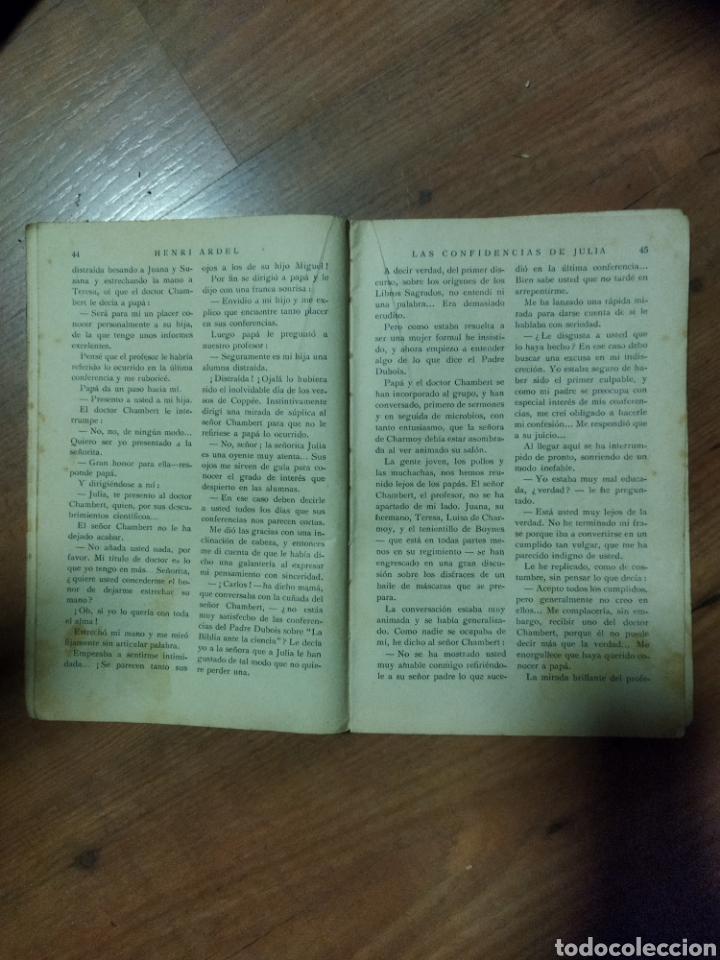 Libros antiguos: Las confidencias de Julia - Foto 2