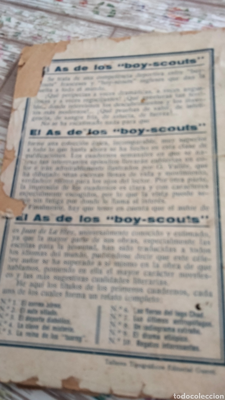 Libros antiguos: LOTE DE 27 LIBROS .EL AS DE LOS BOY SCOUTS - Foto 4