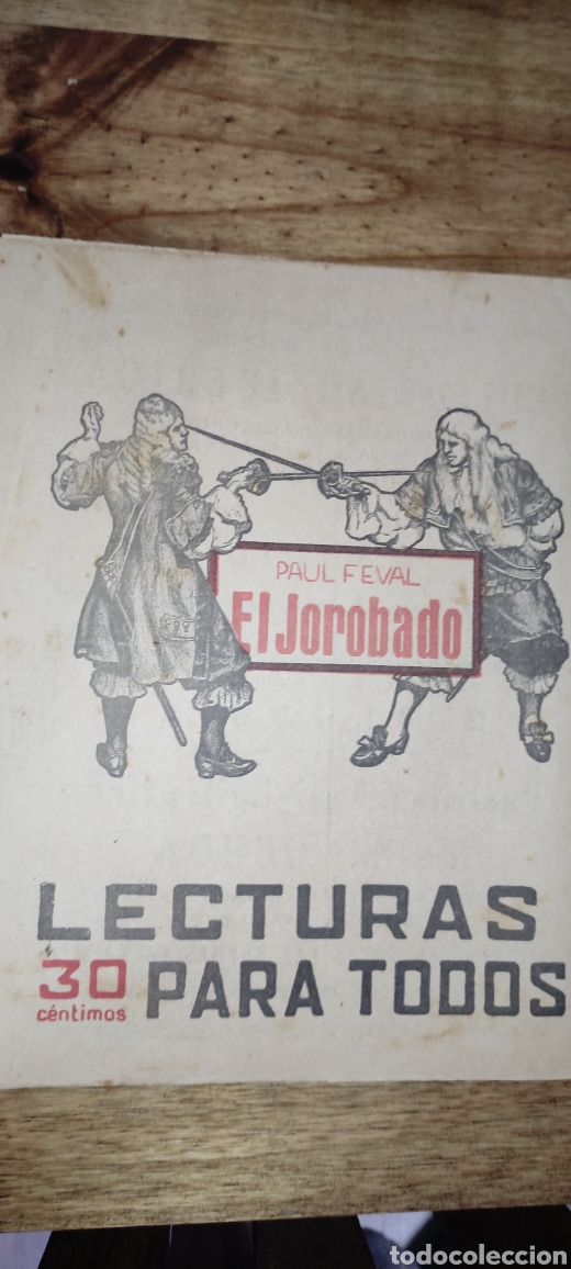Libros antiguos: Lecturas Para Todos, El Jorobado - Foto 4