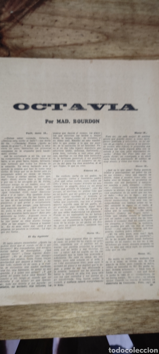 Libros antiguos: Lecturas Para Todos, Octavia - Foto 3