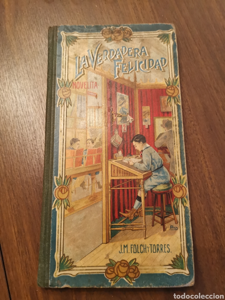 Libros antiguos: La verdadera felicidad - Foto 1