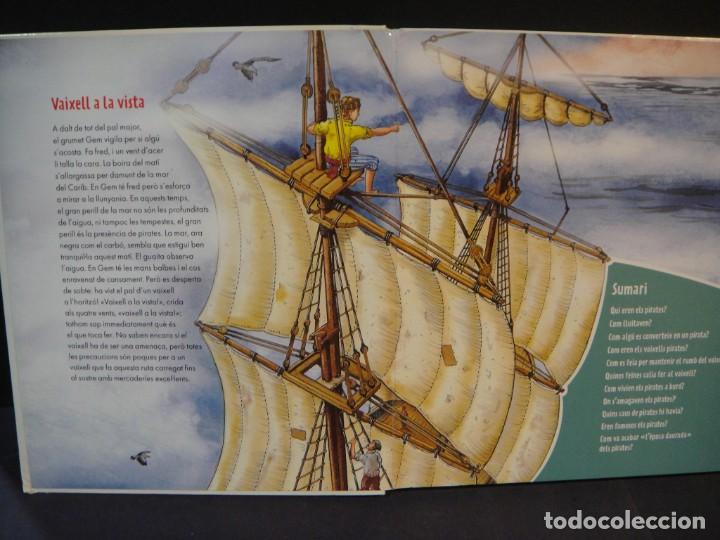 Libros antiguos: pirates - libro con solapas troqueladas en las paginas - - Foto 2
