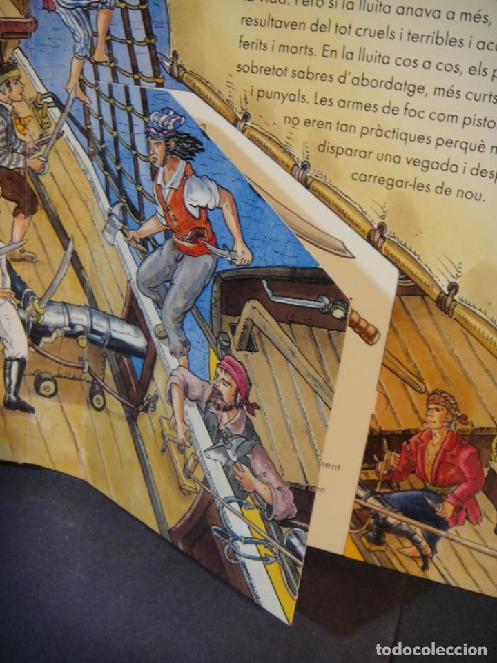 Libros antiguos: pirates - libro con solapas troqueladas en las paginas - - Foto 3