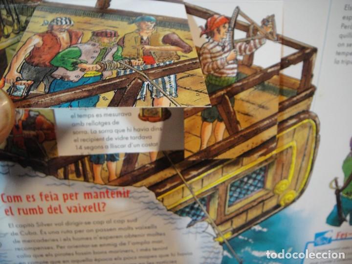 Libros antiguos: pirates - libro con solapas troqueladas en las paginas - - Foto 4