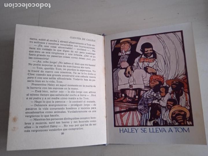 Libros antiguos: La caba&ntilde;a de Tom. H. Beecher Stowe. - Foto 3