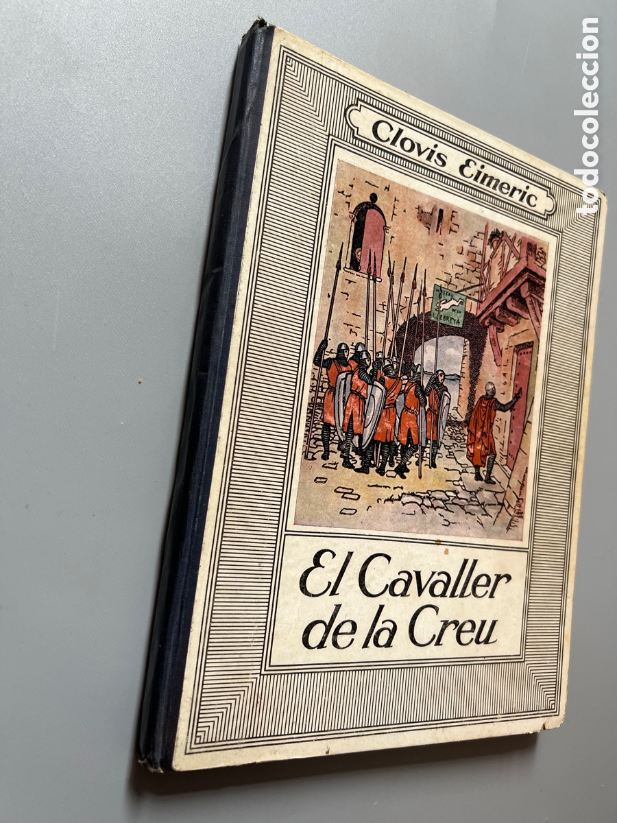 Libros antiguos: EL CAVALLER DE LA CREU, CLOVIS EIMERIC. Editorial mentora, ca. 1930 - Foto 2