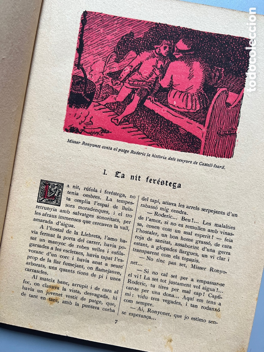 Libros antiguos: EL CAVALLER DE LA CREU, CLOVIS EIMERIC. Editorial mentora, ca. 1930 - Foto 4