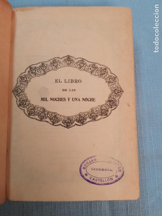 Libros antiguos: LAS MIL Y UNA NOCHES - Foto 1