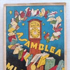 Libros antiguos: ASAMBLEA MISTERIOSA ILUSTRACIÓNES JUNCEDA BARCELONA 1931. Lote 401434689