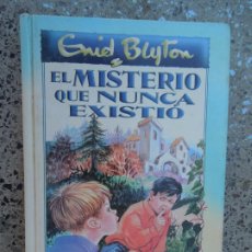 Libros antiguos: EL MISTERIO QUE NUNCA EXISTIÓ/EL AGUJERO SECRETO - ENID BLYTON - EDITORIAL SUSAETA 1960.. Lote 402909154